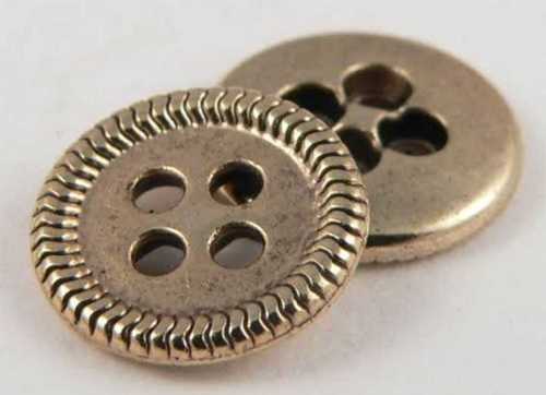 4 Hole Metal Button