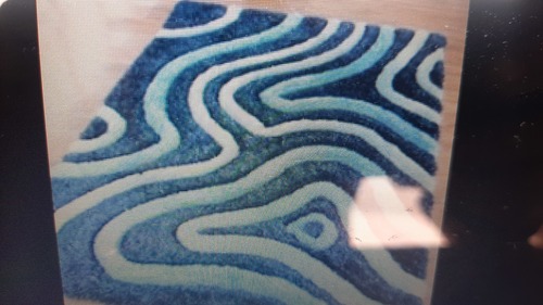 Rectangular Shape Floor Carpets Quick Drying