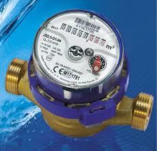 Round Shape Residential Water Meter