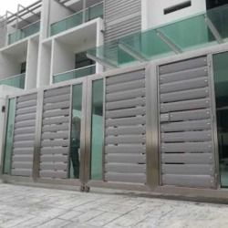 Stainless Steel Main Gate