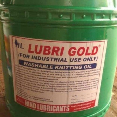 Pale Yellow Washable Knitting Lubricant Oil 