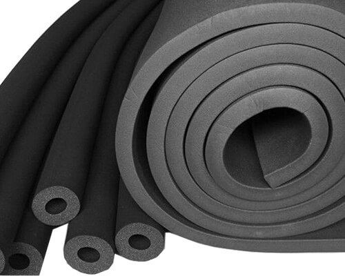 Black Nitrile Rubber Insulation Roll