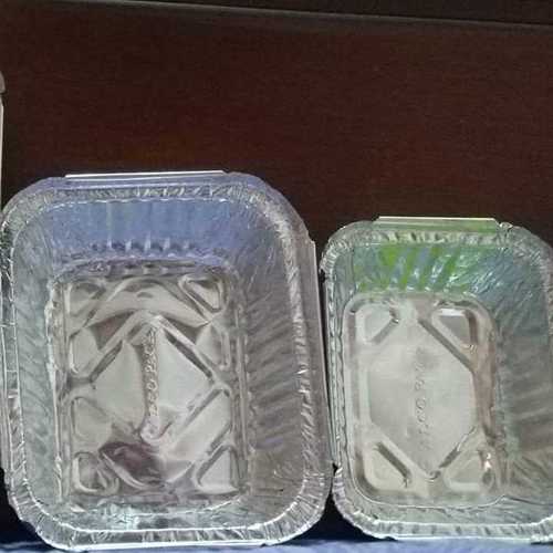 Silver Disposable Aluminium Foil Containers