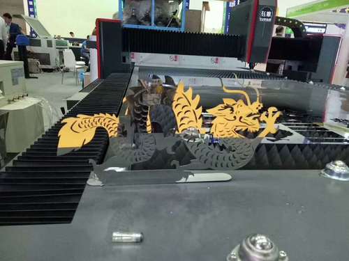 Black Heavy Duty Fiber Cutting Machine