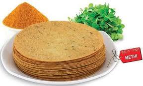 Tasty And Crispy Methi Khakhra Shelf Life: 2 Months