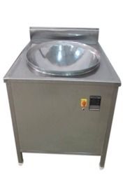 Commercial Stainless Steel Induction Kadai For Frying Food