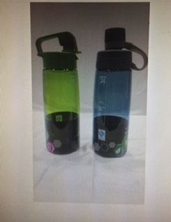 Plastic Green and Blue Sipper PET Bottle