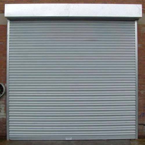 Grey Stainless Steel Grill Rolling Shutter