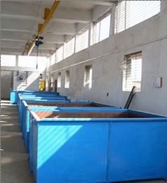 Blue Industrial Pre Treatment Plant