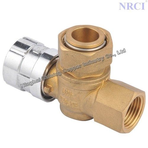 Brass Magnetic Angle Lockable Ball Valve