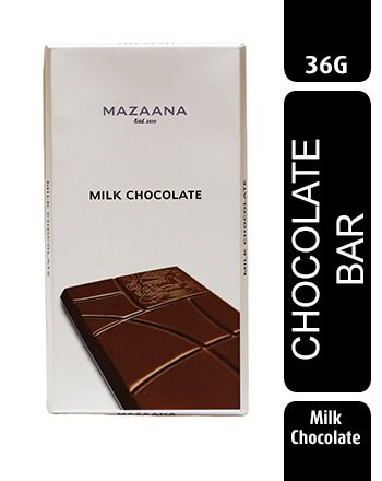 Brown Milk Chocolate Bar (Mazaana 36G)