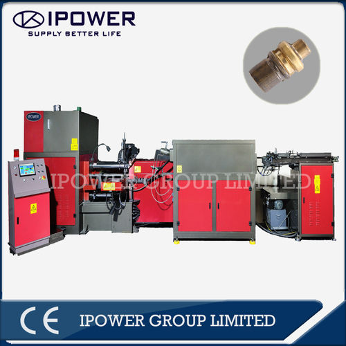 Auto Forging Press Machine For Brass Products With Heating Furnace