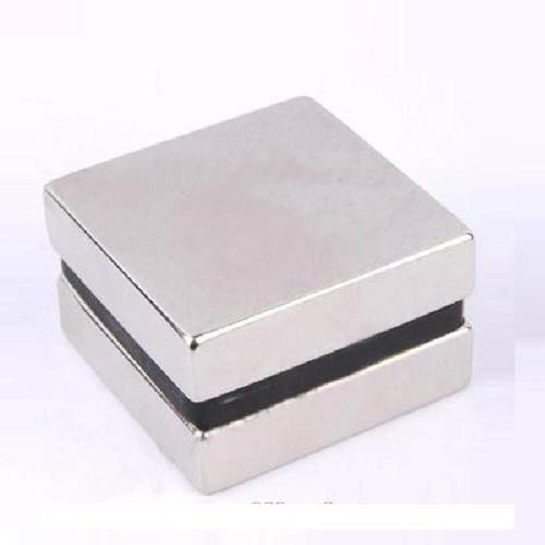 Silver Ndfeb Magnet Block 50X50X 12.5Mm