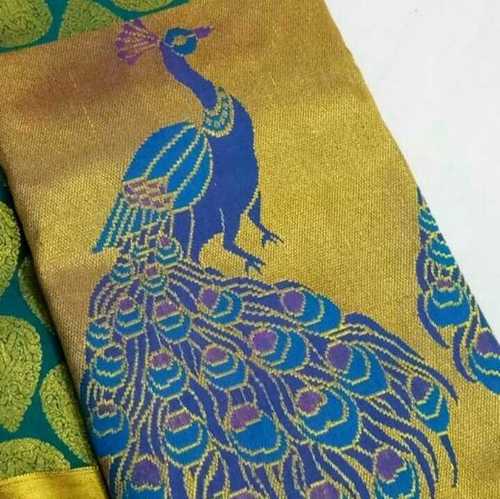 Samuthrka And Vasthrakala Style Semi Silk Sarees