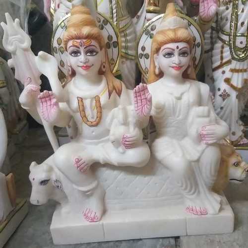 Beautiful Shiv Parvati Statue