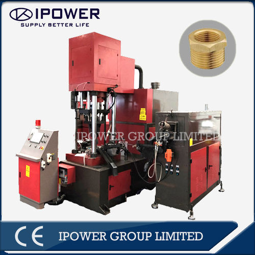 Brass Hose Nipple Auto Forging Press with Heating Furnace