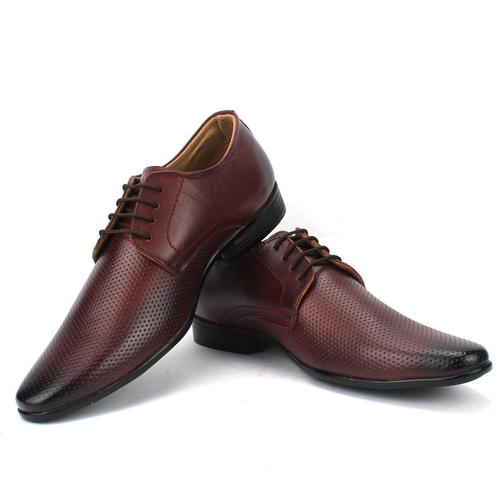 Forever Leather Cherry Derby Shoe