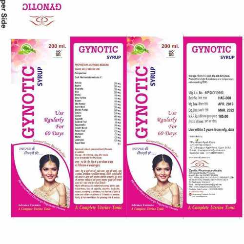 Gynotic Uterine Tonic Age Group: For Adults