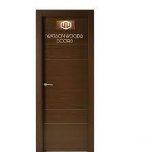 Brown Rectangular Shape Flush Doors