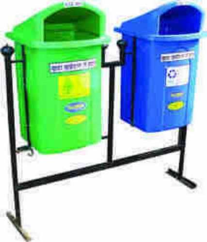 Green Sturdy Constructions Playground Dustbin