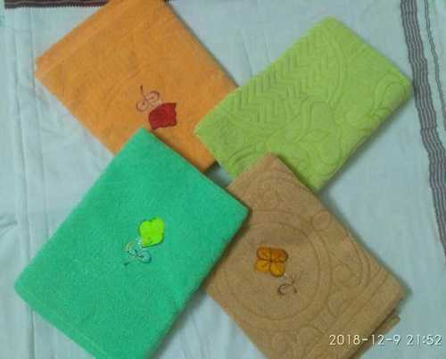 Green Cotton Colorful Cleaning Napkin