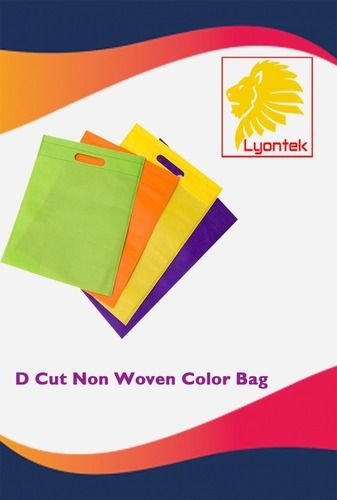 D Cut Non Woven Color Bag