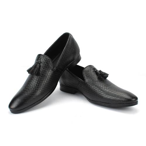FL- Leather Tassel Loafer Shoes For Men's