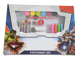 Plastic Flawless Finish Kids Stationery Set