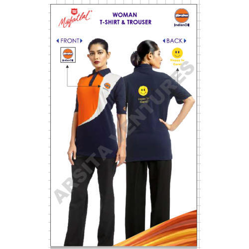 Half Sleeve Women T Shirt Uniform Age Group: 25-55