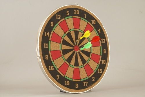 Multicolor Round Shape Dart Board