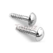 Polished Brass Mirror Cap Screw