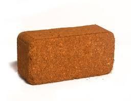 Light Weight Brown Coco Peat Brick