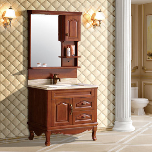 Classical Wooden Bathroom Cabinet