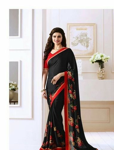 Black Designer Party Wear Sarees