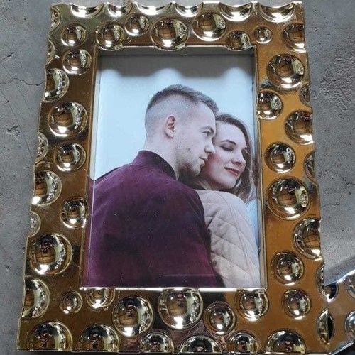 Silver Hanging Plastic Photo Frame