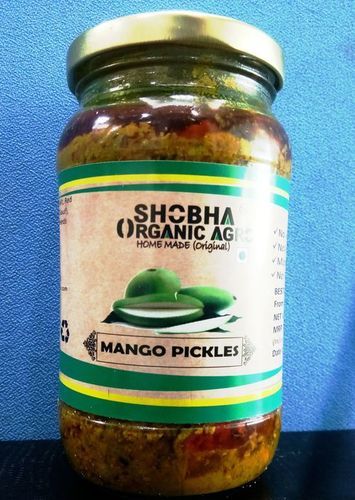 Round Homemade Organic Mango Pickles