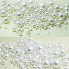 Round Abs Pearl Beads