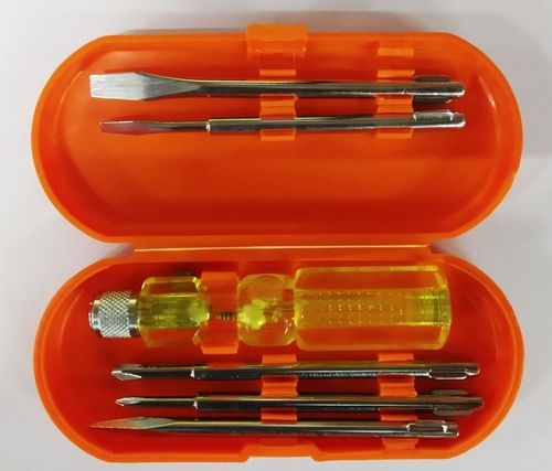 Screwdriver Set With Neon Bulb Tester