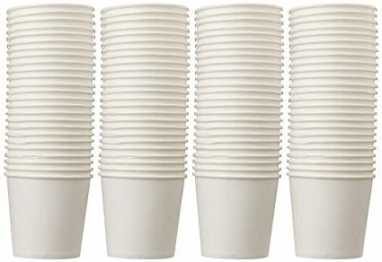 White Paper Tea Cups