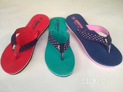 Comfortable Multicolor Ladies Slipper