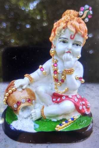 Easy To Clean Lord Krishna Resin Statue