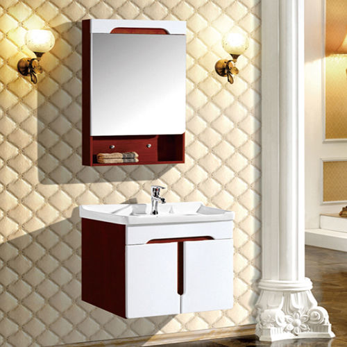 Modern And Space Saving Wooden Bathroom Cabinet Carpenter Assembly