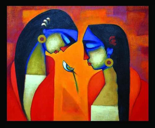Acrylic Painting On Canvas, Size: 18x24 Inch at Rs 9000 in Chennai