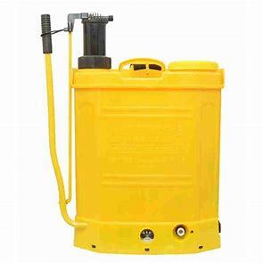 Yellow Battery Operated Sprayer
