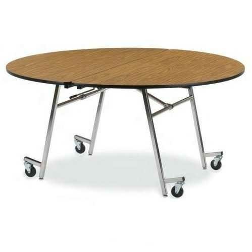 Adjustable Folding Wooden Table 
