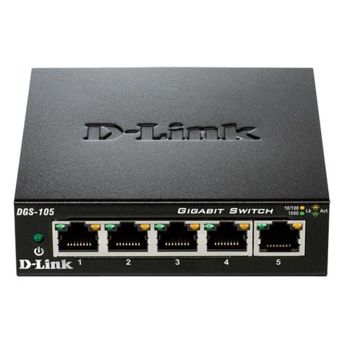 D-link 5 Port Unmanaged Metal Desktop Switch