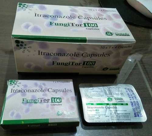 Fungitor 100 Itraconazole Capsules General Medicines