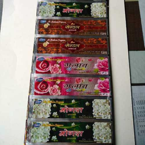 Solid High Fragrance Agarbatti Sticks In Pouch