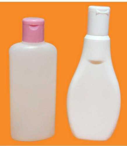 Plain White Hdpe Plastic Bottle