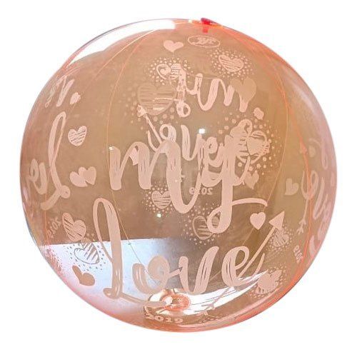 Multicolor Printed Inflatable Baby Ball